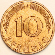 Germany Federal Republic - 10 Pfennig 1984 J, KM# 108 (#4682) - 10 Pfennig