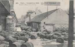 75 PARIS INONDATIONS 1910 ENTREPOT BERCY RUE DE VOUVRAY - 2600 - De Overstroming Van 1910