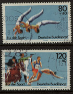 Série Complète 2 Timbres Oblitérés D’ALLEMAGNE 1983 : N° YT 1004 Et 1005 - 174 - Used Stamps