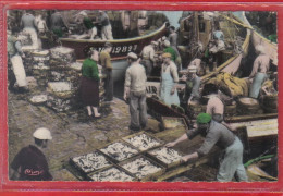 Carte Postale 44. La Turballe  Débarquement Des Sardines  Très Beau Plan - La Turballe