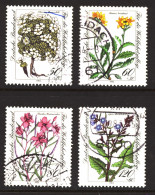 Série Complète 4 Timbres Oblitérés D’ALLEMAGNE 1983 : N° YT 1020 à 1023 - 175 - Used Stamps