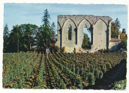 CPSM Dentelée 10.5 X 15 Gironde SAINT-EMILION La Grande Muraille (XIV° Siècle)  Au Milieu Des Vignes - Saint-Emilion