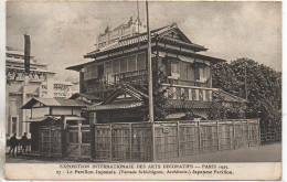 75 PARIS 1925  Exposition Internationale Des Arts Décoratifs - Le Pavillon Japonais - Tentoonstellingen
