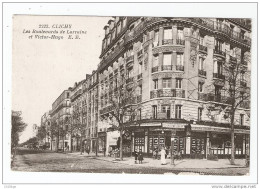 CPA - 92 - Hauts De Seine - Clichy - Boulevards De Lorraine Et V. Hugo - Animation - Cafés - Clichy