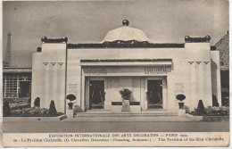 75 PARIS 1925  Exposition Internationale Des Arts Décoratifs - Pavillon Christofle - Tentoonstellingen
