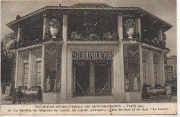 75 PARIS 1925  Exposition Internationale Des Arts Décoratifs - Pavillon Du Magasin Du Louvre - Exposiciones