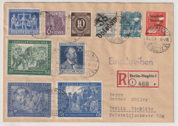 Handstempel Bez. 36 Mit Gem.-ausg. In WBerlin Verwendet, Gepr. - Lettres & Documents