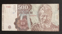Billet 500 Lei 1991 - Romania