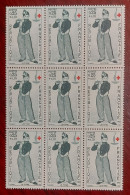 France Bloc De 9 Timbres  Neuf** YV N° 1401 Croix Rouge  Manet - Ungebraucht