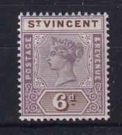St Vincent: 1899   QV    SG73     6d   MH - St.Vincent (...-1979)