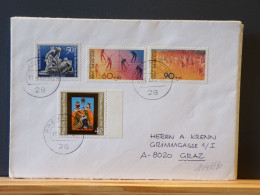 104/630   LETTRE  ALLEMAGNE 1984 - Lettres & Documents