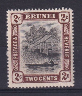 Brunei: 1908/22   Brunei River View   SG36     2c        MH - Brunei (...-1984)