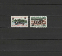 Mauritania 1962 Olympic Games Tokyo, Set Of 2, Type I With Small Overprint MNH - Summer 1964: Tokyo