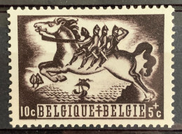 België, 1944, 653-V, Postfris **, OBP 15€ - 1931-1960