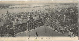 Antwerpen - Panoramakaart - 3 Dubbel Formaat - Antwerpen
