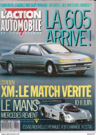 L'action Automobile N° 334 1989   Peugeot 605, Citroën XM, Le Mans Mercedes - Auto/Motorrad