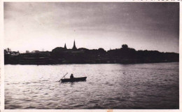 Photo Originale 1953-  Militaria - Cambodge - Phnom Penh -  Vue Sur Le Mekong Et Le Palais Du Roi - Carte Photo - Krieg, Militär