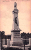 89 - Yonne -  SAINT AUBIN Sur YONNE - Monument Aux Morts - Sonstige & Ohne Zuordnung