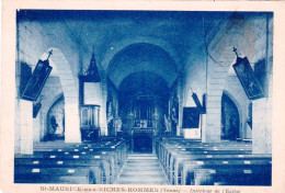  89 - Yonne - SAINT MAURICE Aux RICHES HOMMES - Interieur De L'église - Autres & Non Classés