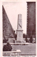 89 - Yonne -  SAINT LEGER VAUBAN - Le Monument Aux Morts De La Guerre 1914-18 - Autres & Non Classés