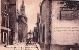 89 - Yonne - SAINT JULIEN  Du SAULT - Rue De La Liberté Et La Pierre De La Bastille - Saint Julien Du Sault