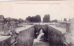 89 - Yonne -  LAROCHE-MIGENNES - L'écluse Et Le Bassin De Bourgogne - Migennes