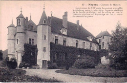 89 - Yonne -  NOYERS Sur SEREIN -  Chateau De Moutot - Noyers Sur Serein