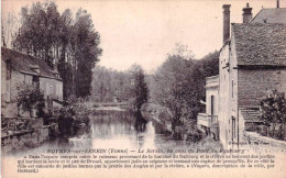 89 - Yonne -  NOYERS Sur SEREIN - Le Serein En Aval Du Pont Du Faubourg - Noyers Sur Serein