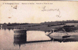 89 - Yonne -  SAINT FARGEAU - Reservoir De Bourdon - Passerelle Et Vanne De Fond - Saint Fargeau
