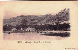 89 - Yonne -   SENS -l'Ermitage Saint Bon - Le Barrage - Sens