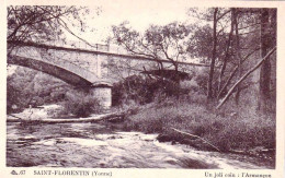 89 - Yonne -  SAINT FLORENTIN -  Un Joli Coin : L'Armancon - Saint Florentin