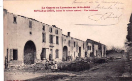 88 - Vosges - ROVILLE Au CHENE - Theatre De Violents Combats - Vue Interieure - Guerre 1914 - Autres & Non Classés