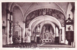 88 - Vosges -  HOUECOURT - Interieur De L'église - Autres & Non Classés