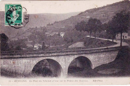 88 - Vosges -  BUSSANG - Le Pont Du Schenat Et Vue Sur Le Palais Des Sources - Bussang