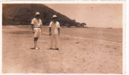 Photo Originale -militaria - Viet Nam - Cochinchine -1942 - Vũng Tàu -  Cap Saint Jacques - Bord De Mer - War, Military