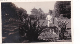 Photo Originale -militaria - Viet Nam - Cochinchine -1942 - SAIGON - Jardin Des Plantes - War, Military