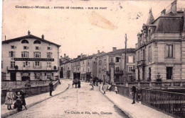 88 - Vosges - CHARMES Sur MOSELLE - Rue Du Pont - Hotel De La Poste Et Du Lion D Or - Charmes