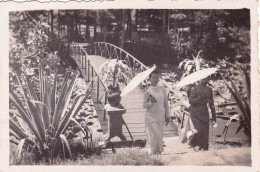 Photo Originale -1948-militaria - Viet Nam - Cochinchine - Souvenir D Indochine - SAIGON - Jardin Botanique - Krieg, Militär