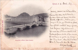 88 - Vosges -  EPINAL -  College Et Pont Sadi Carnot - Epinal