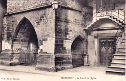 88 - Vosges -  MIRECOURT - Le Portail De L'église - Mirecourt