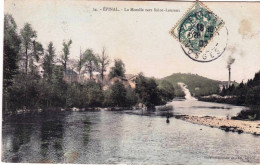 88 - Vosges -  EPINAL -   La Moselle Vers Saint Laurent - Epinal