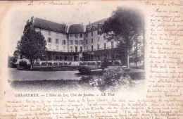 88 - Vosges - GERARDMER - L Hotel Du Lac - Coté Des Jardins -  Carte Précurseur - Gerardmer