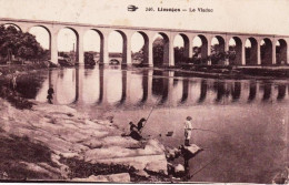 87 - Haute Vienne -  LIMOGES -  Le Viaduc - Pecheurs A La Ligne - Limoges