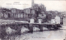 87 - Haute Vienne - LIMOGES - Cathedrale - Pont Saint Etienne - La Vienne - Limoges