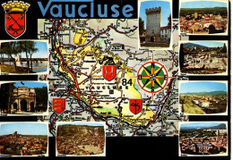 Le Vaucluse (Avignon, Orange, Châteauneuf, Cavaillon, Carpentras, Vaison, Apt , Bollène ,Valréas Timb De Pierrelatte1980 - Landkaarten