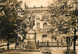Postcard Germany Leipzig Messestadt Goethe Denkmal - Leipzig