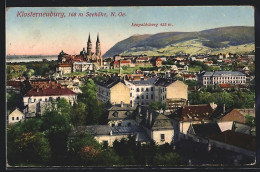 AK Klosterneuburg, Ortsansicht Mit Leopoldsberg  - Chasse