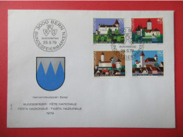 Marcophilie - Enveloppe - Helvetia Suisse - Bundesfeier 1979 - Storia Postale