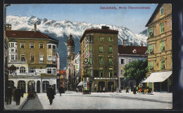 AK Innsbruck, Maria Theresienstrasse, Geschäft C A C Zichna  - Otros & Sin Clasificación