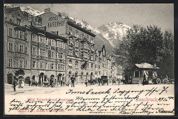 AK Innsbruck, Hotel Kaiserhof Und Innstrasse  - Other & Unclassified